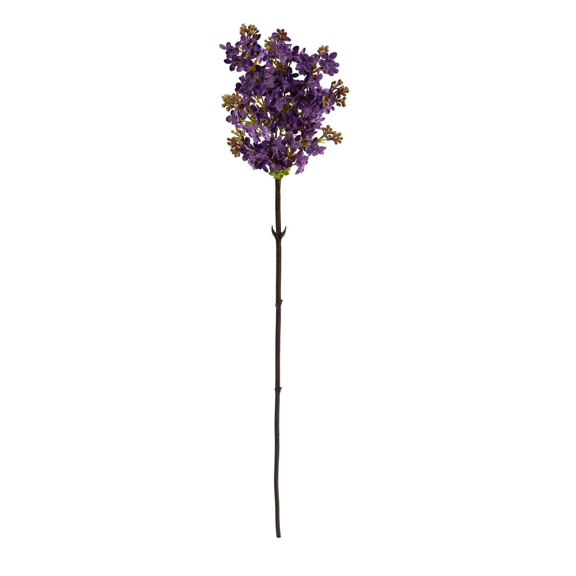 32" Artificial Lilac Flower (Set of 4) - Low Maintenance, Life-Like & Vibrant Silk Flowers For Busy People.