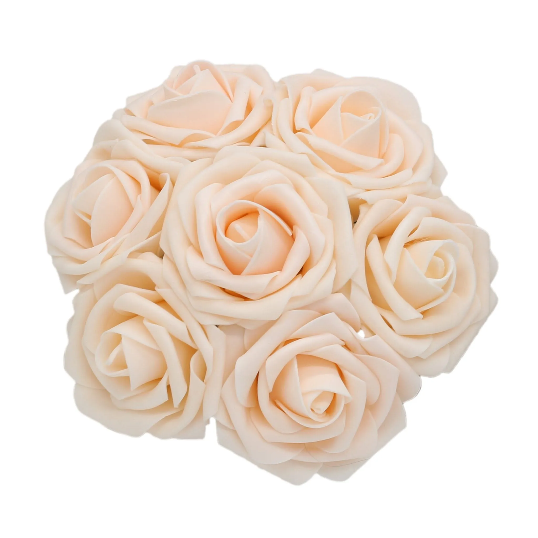 Artificial Wedding Flowers Blush Pink Rose 50 Bulk