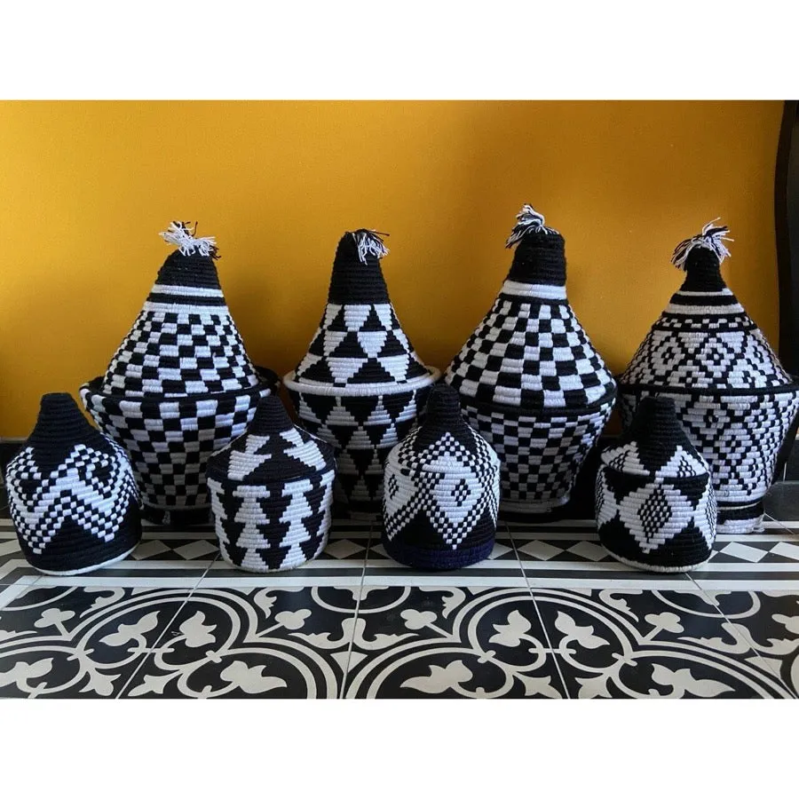 Berber Basket Black & White