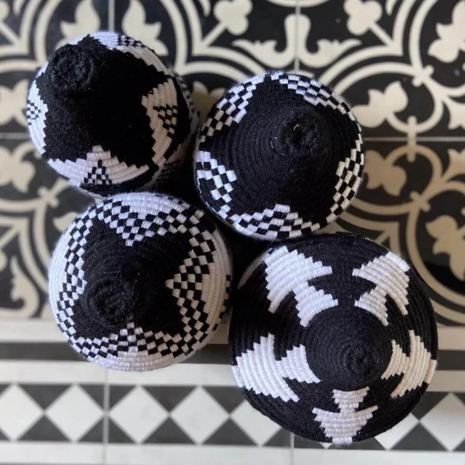 Berber Basket Black & White