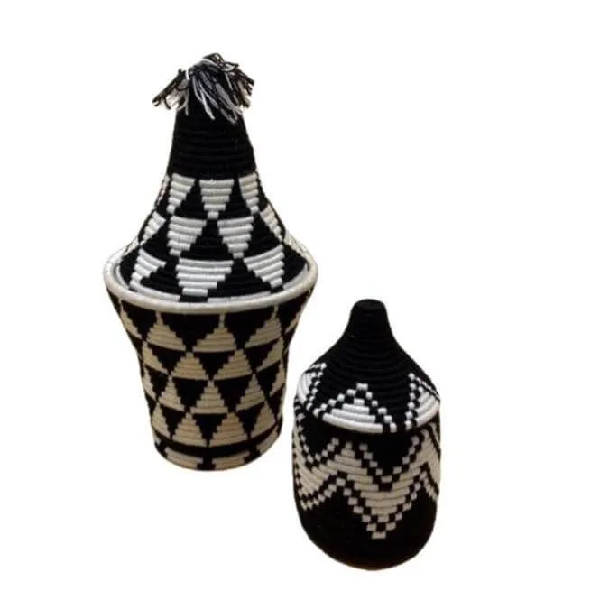 Berber Basket Black & White