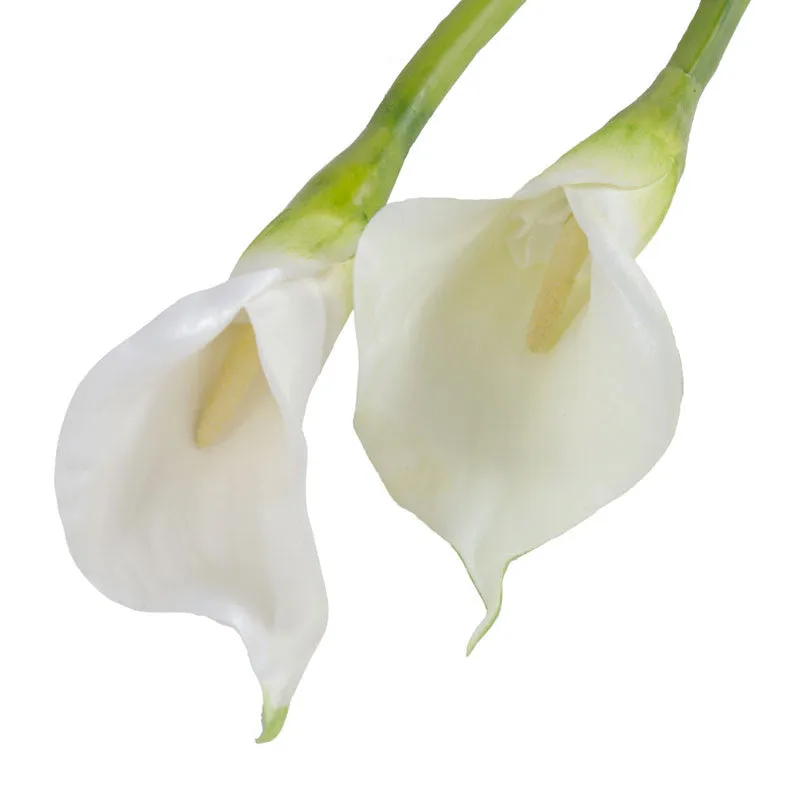 Calla Lily Stem, 30" L - White