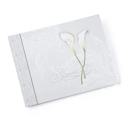 Calla Lily Wedding Guest Book