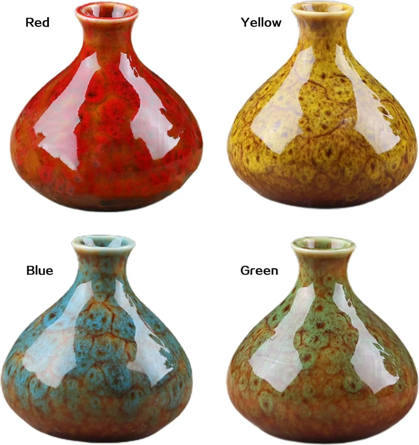 Ceramic Flower Vases,Elegant Decorative