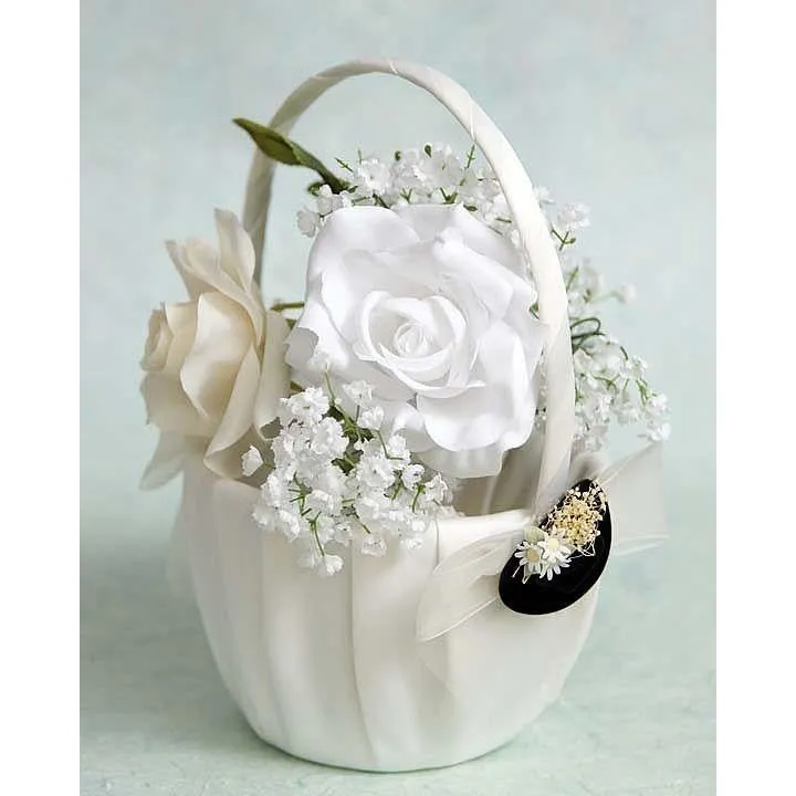 Cowboy Hat Western Wedding Flowergirl Basket