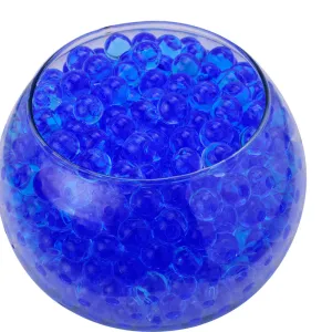 Crystal Soil Water Beads Mud Balls for Wedding, Party, Decor, Flower Arrangements,Grow Ball Craft-Home Decor dark blue 100 gram/lot 10180433