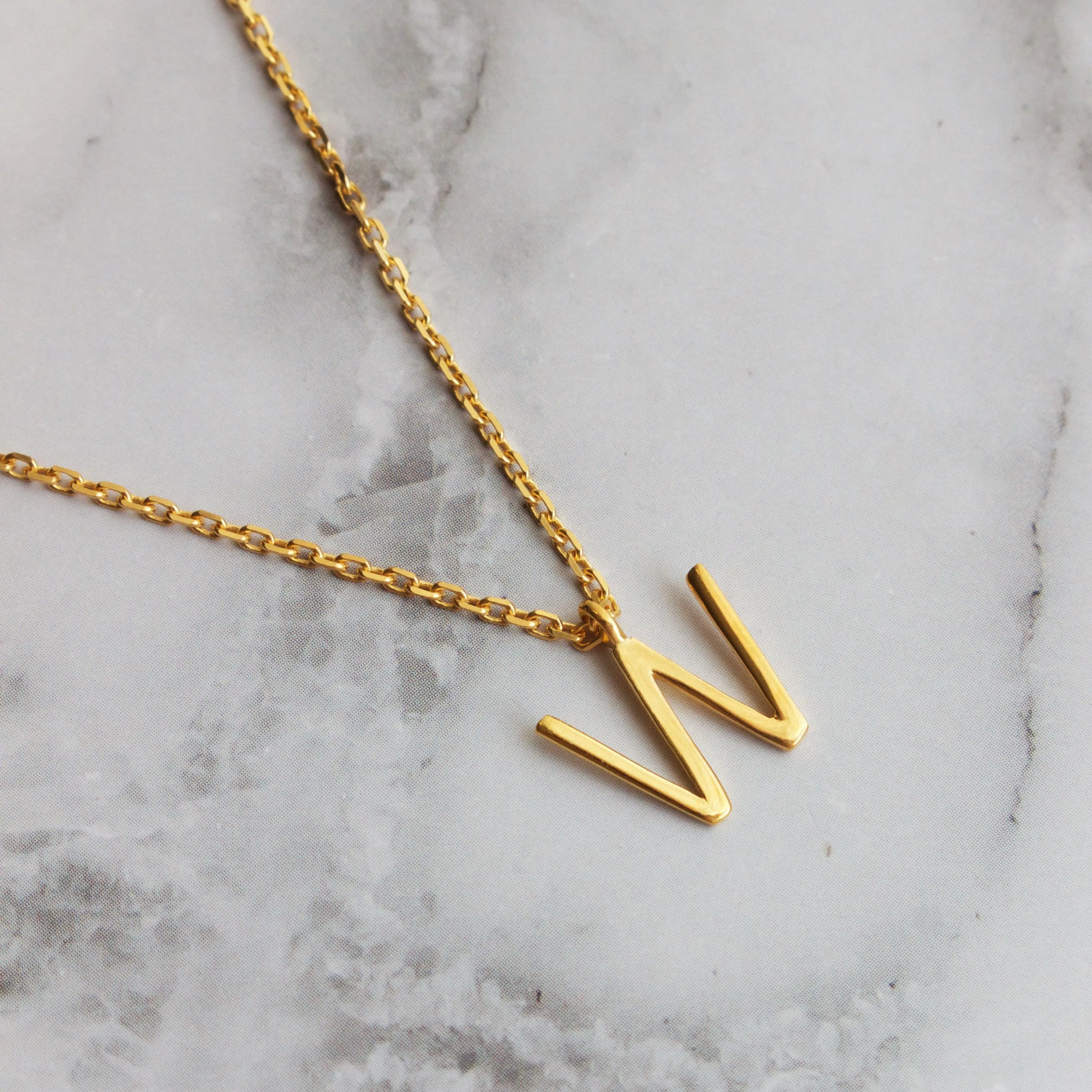 Delicate Initial Necklace