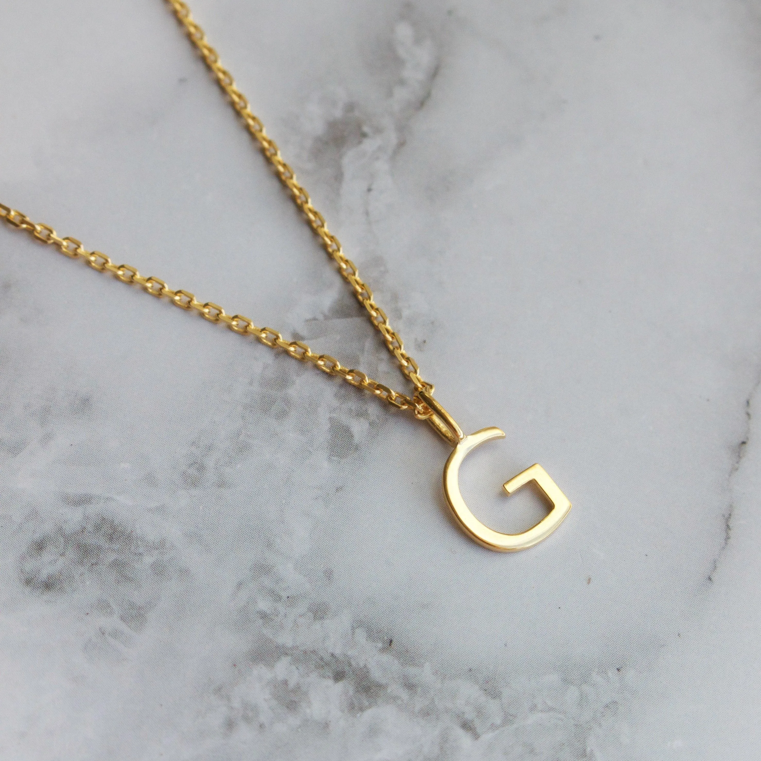 Delicate Initial Necklace