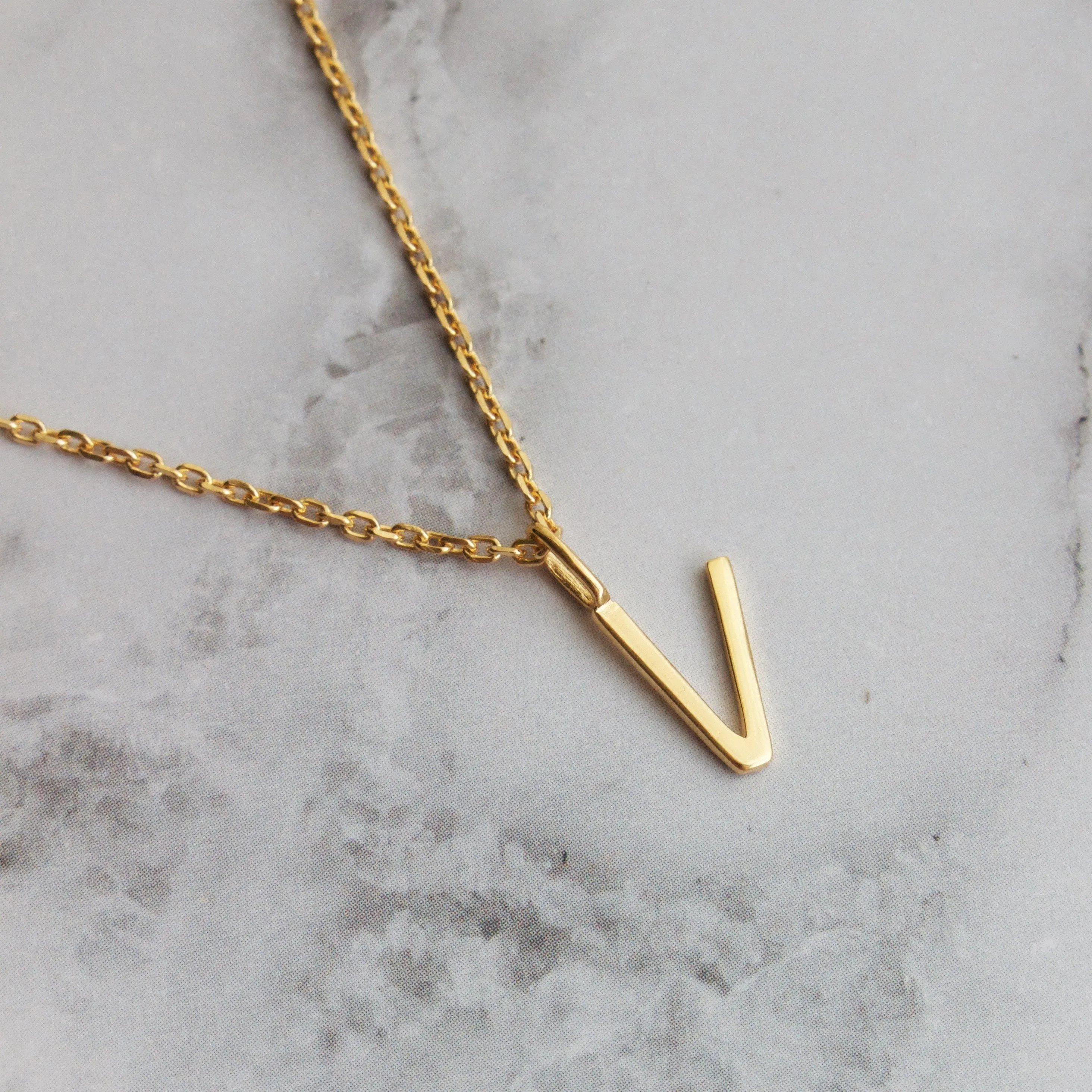 Delicate Initial Necklace