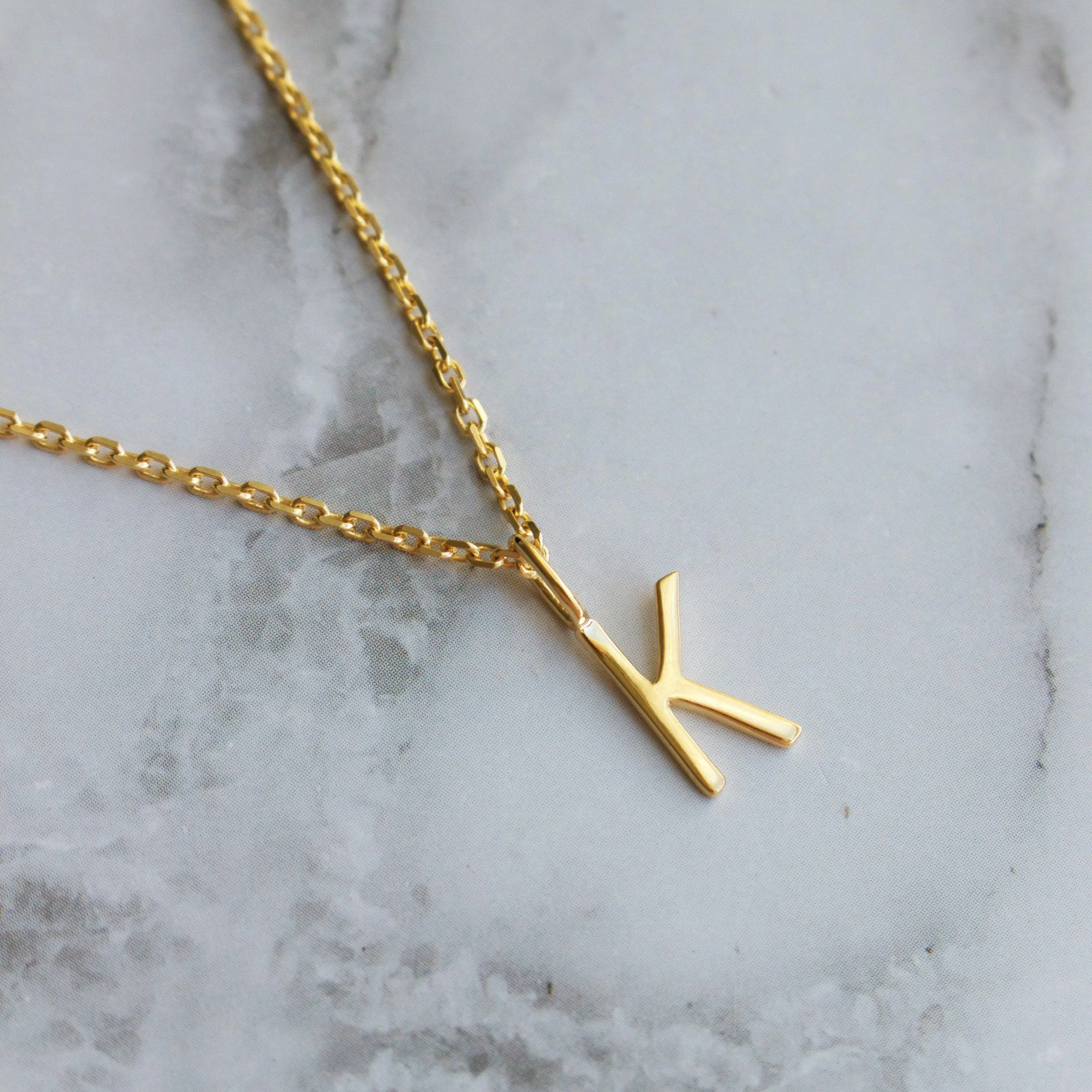 Delicate Initial Necklace