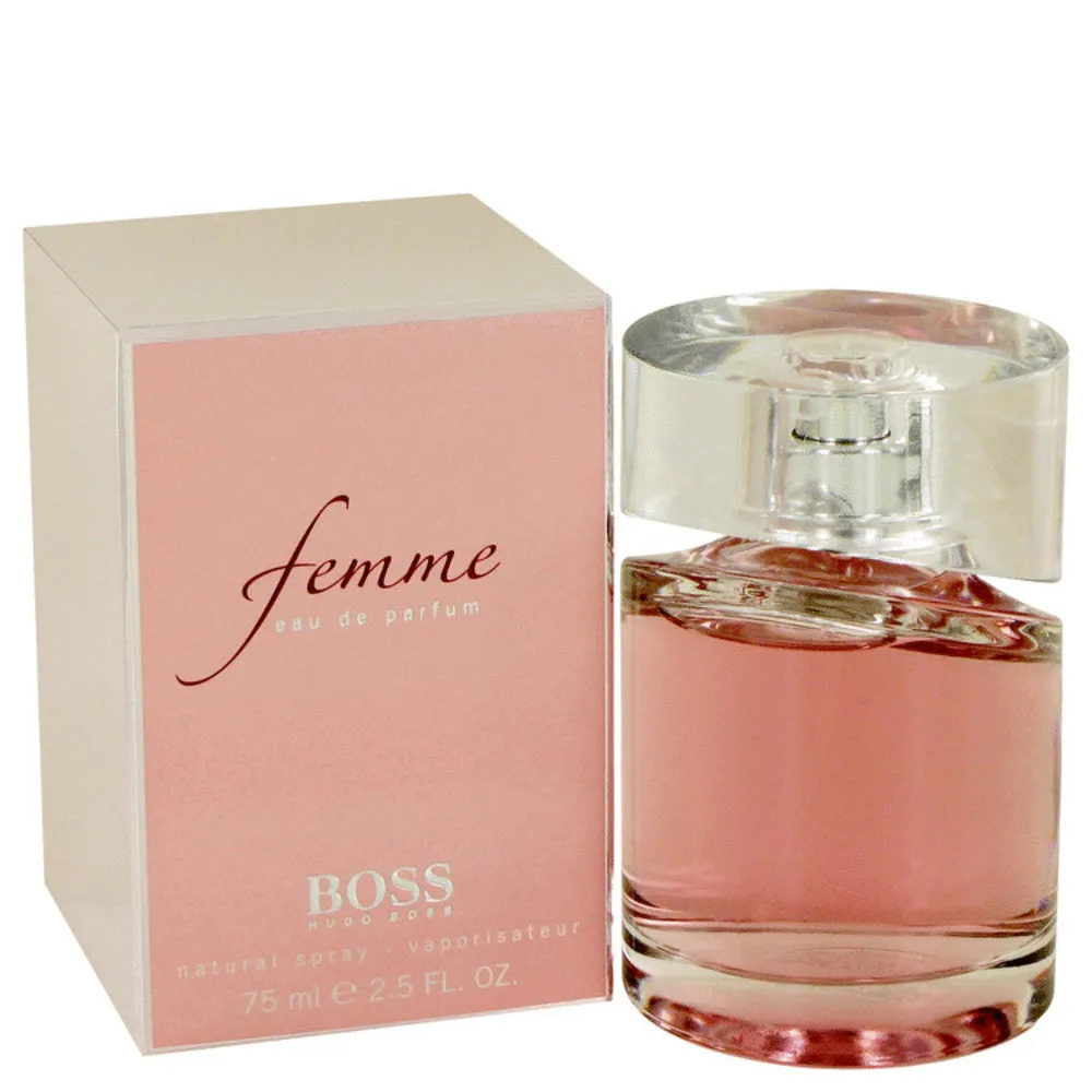 Femme By Hugo Boss For Women - 2.5 Oz Edp Spray  2.5 oz