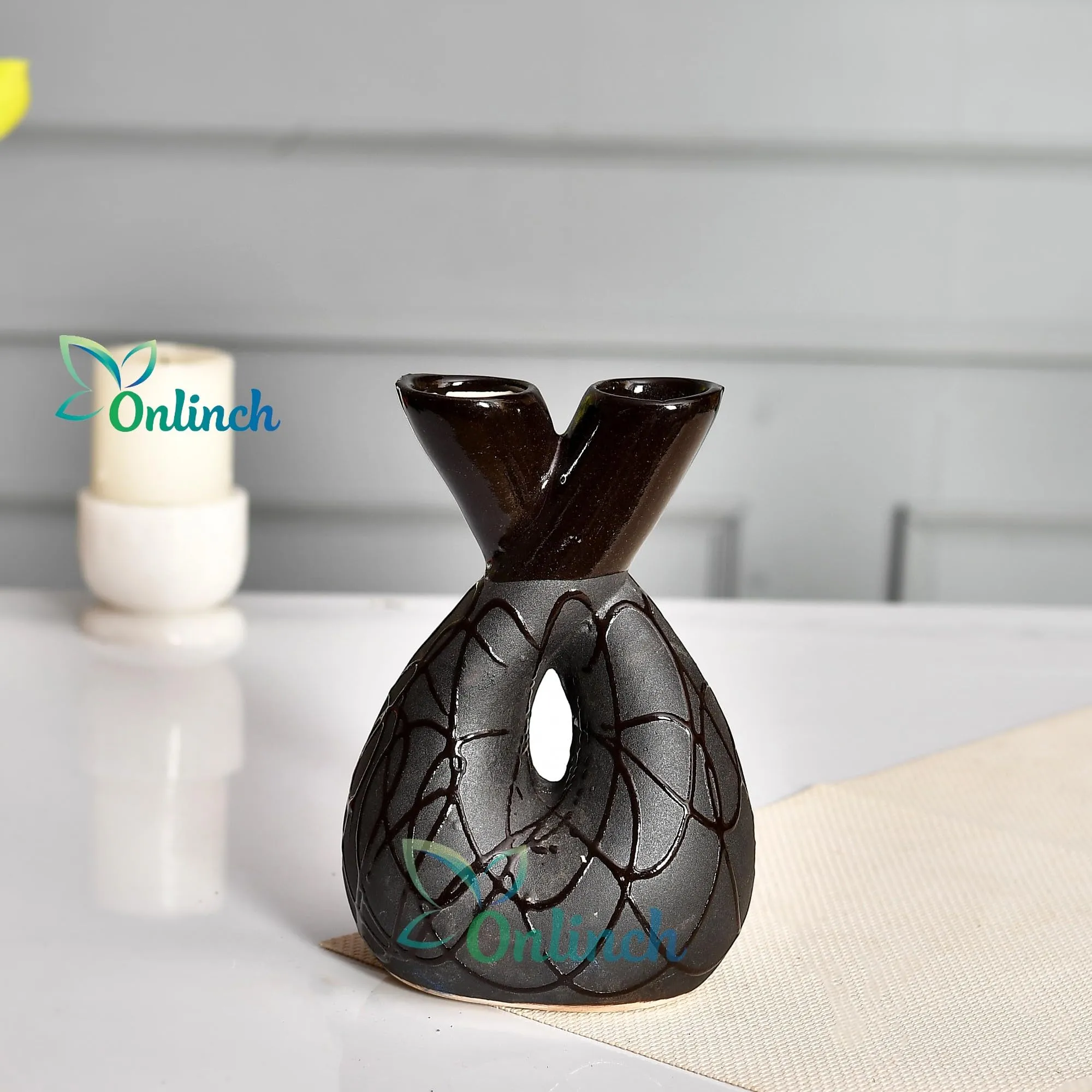 Flower stand |Vase |Flower vase |Ceramic vase | Flower Pot for Home |Pack of 1 Pcs|potbs122