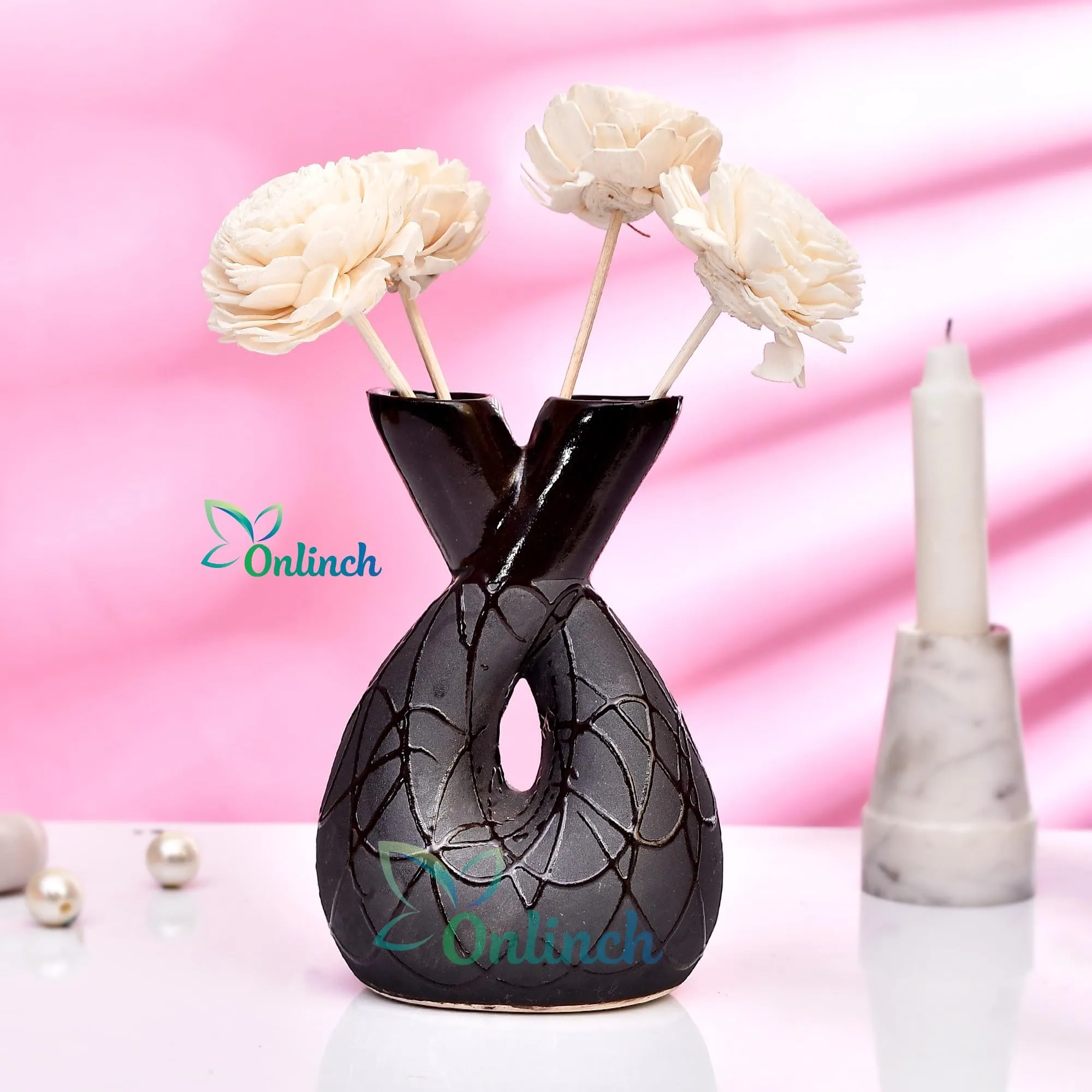 Flower stand |Vase |Flower vase |Ceramic vase | Flower Pot for Home |Pack of 1 Pcs|potbs122