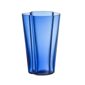 Iittala Aalto Vase Ultramarine Blue 22cm