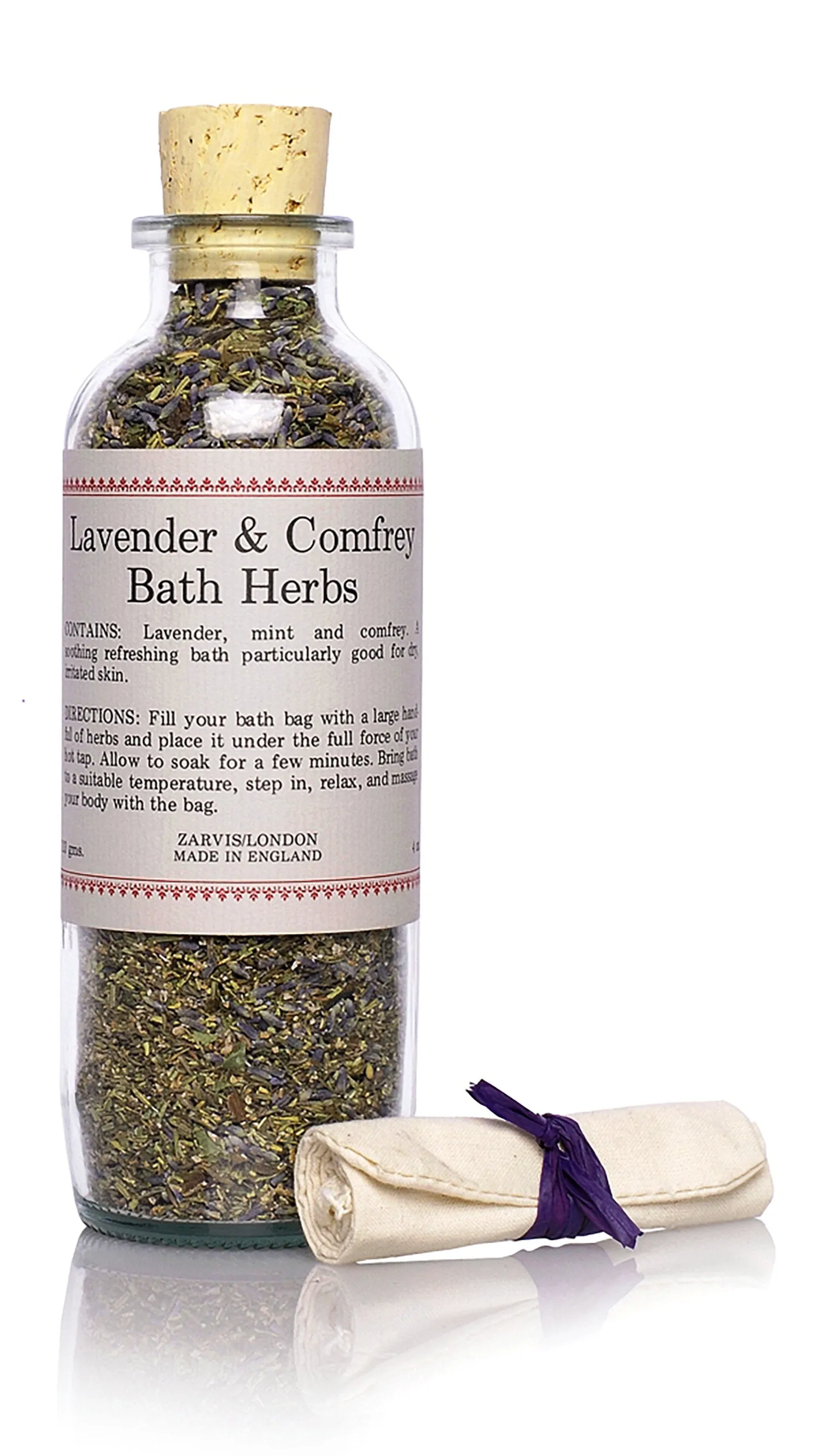 Lavender and Comfrey Natural Bath Herbs