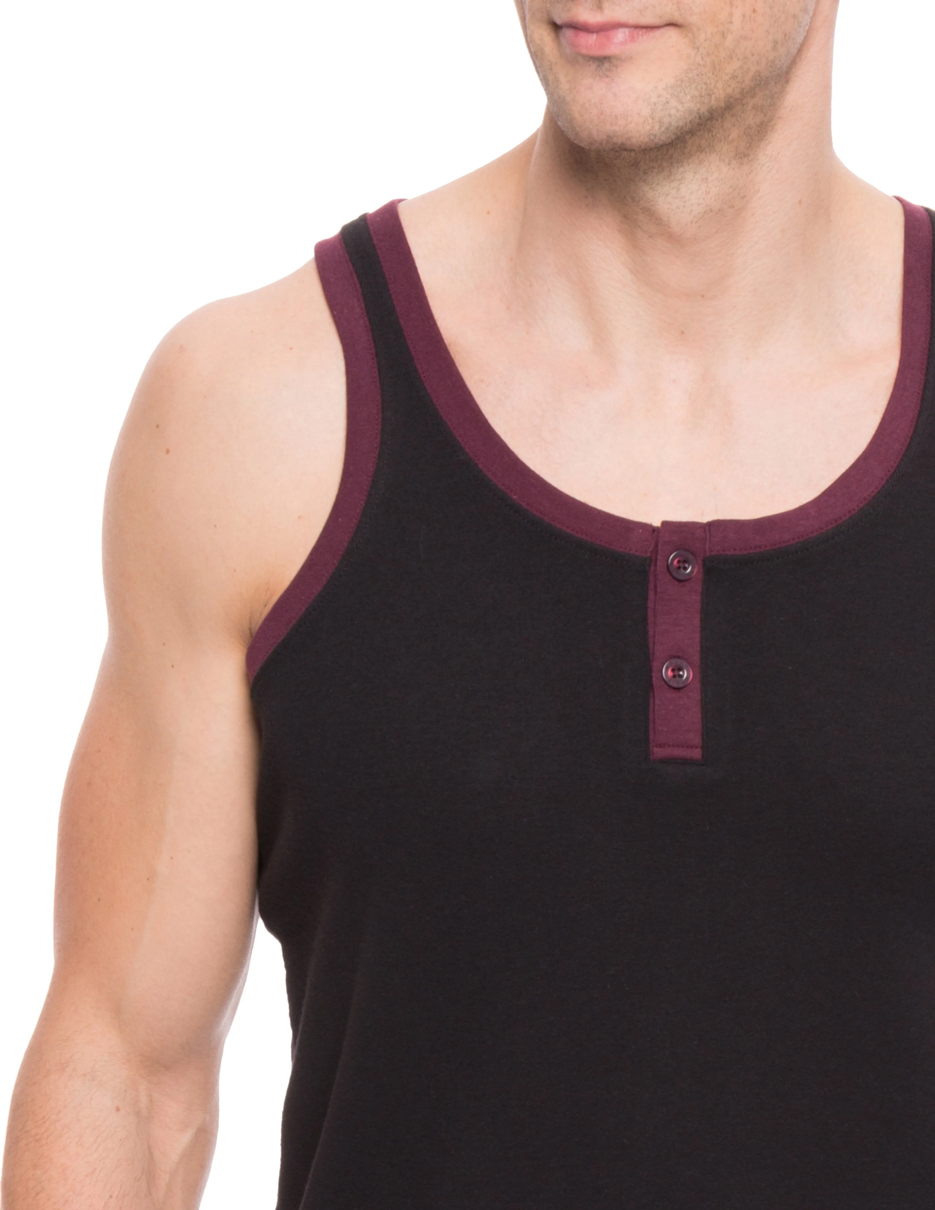 Men's Premium Cotton Boxer Tank Top Lounge Set