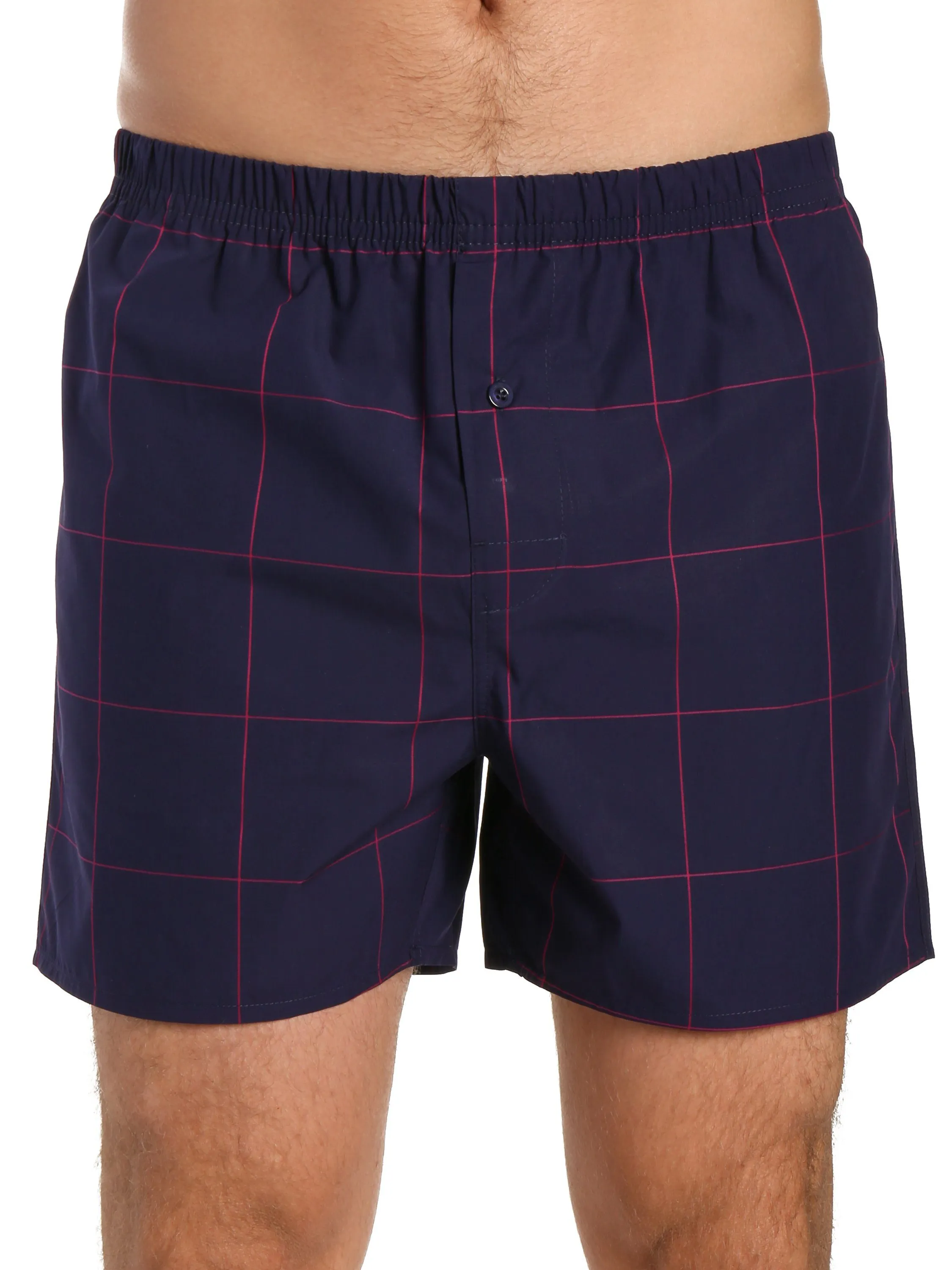 Men's Premium Cotton Boxers - 2 Pack