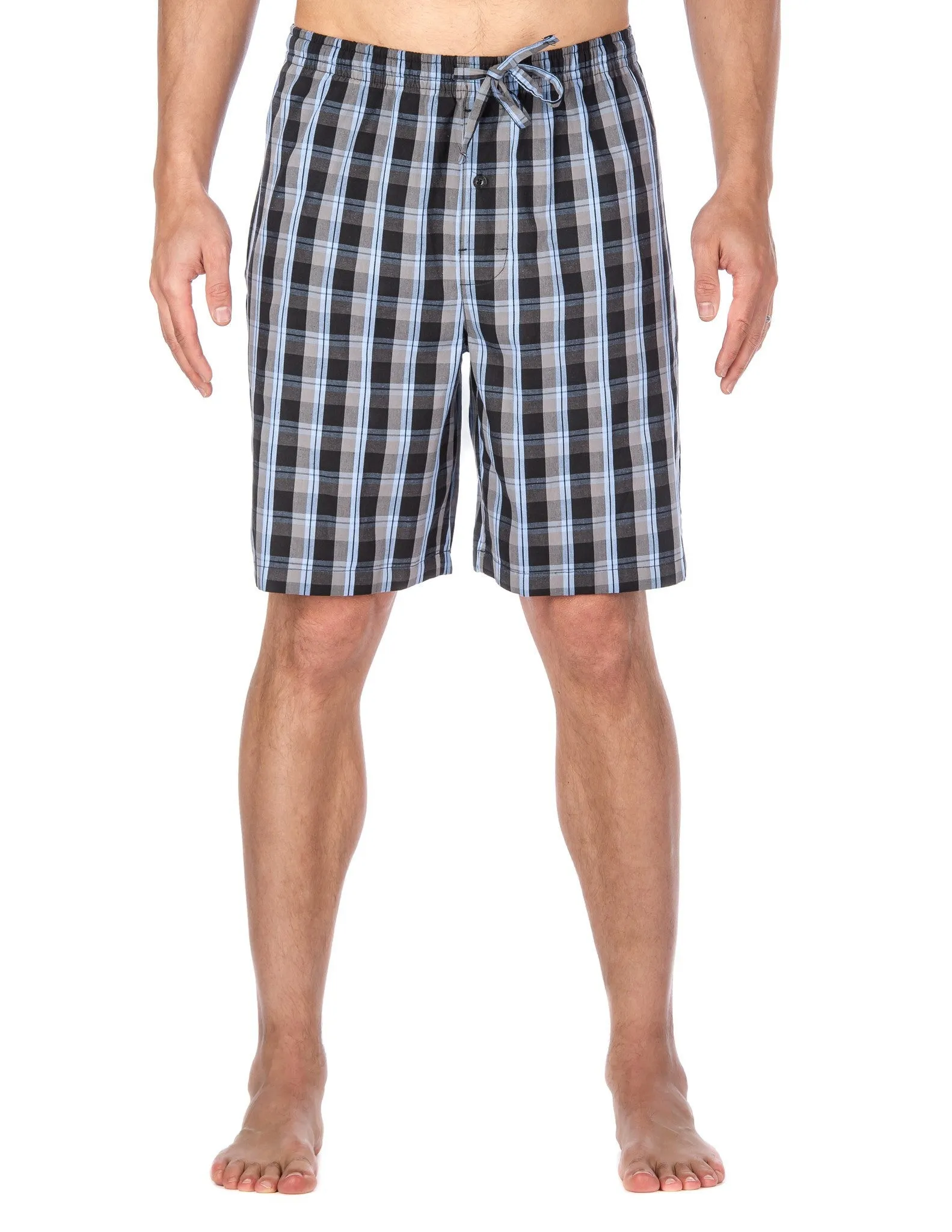 Men's Premium Cotton Sleep Shorts (2-Pack)