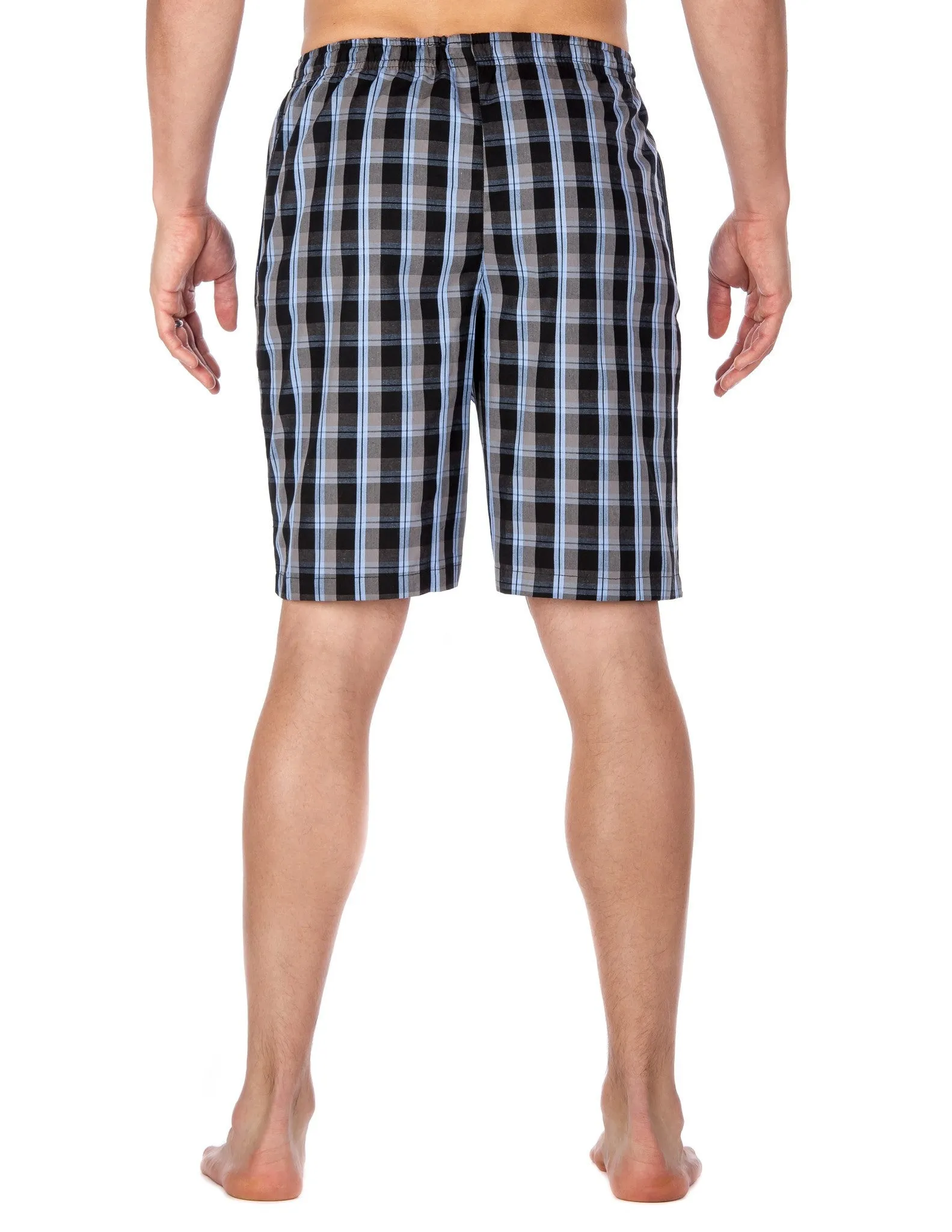 Men's Premium Cotton Sleep Shorts (2-Pack)