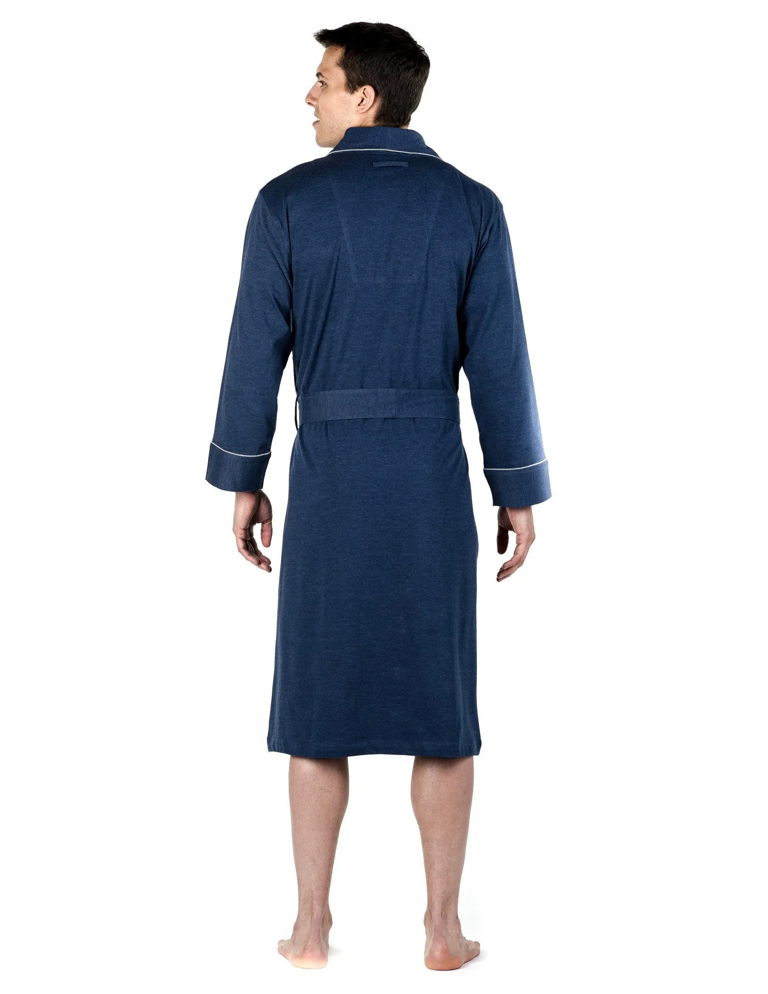 Men's Premium Knit Jersey Robe