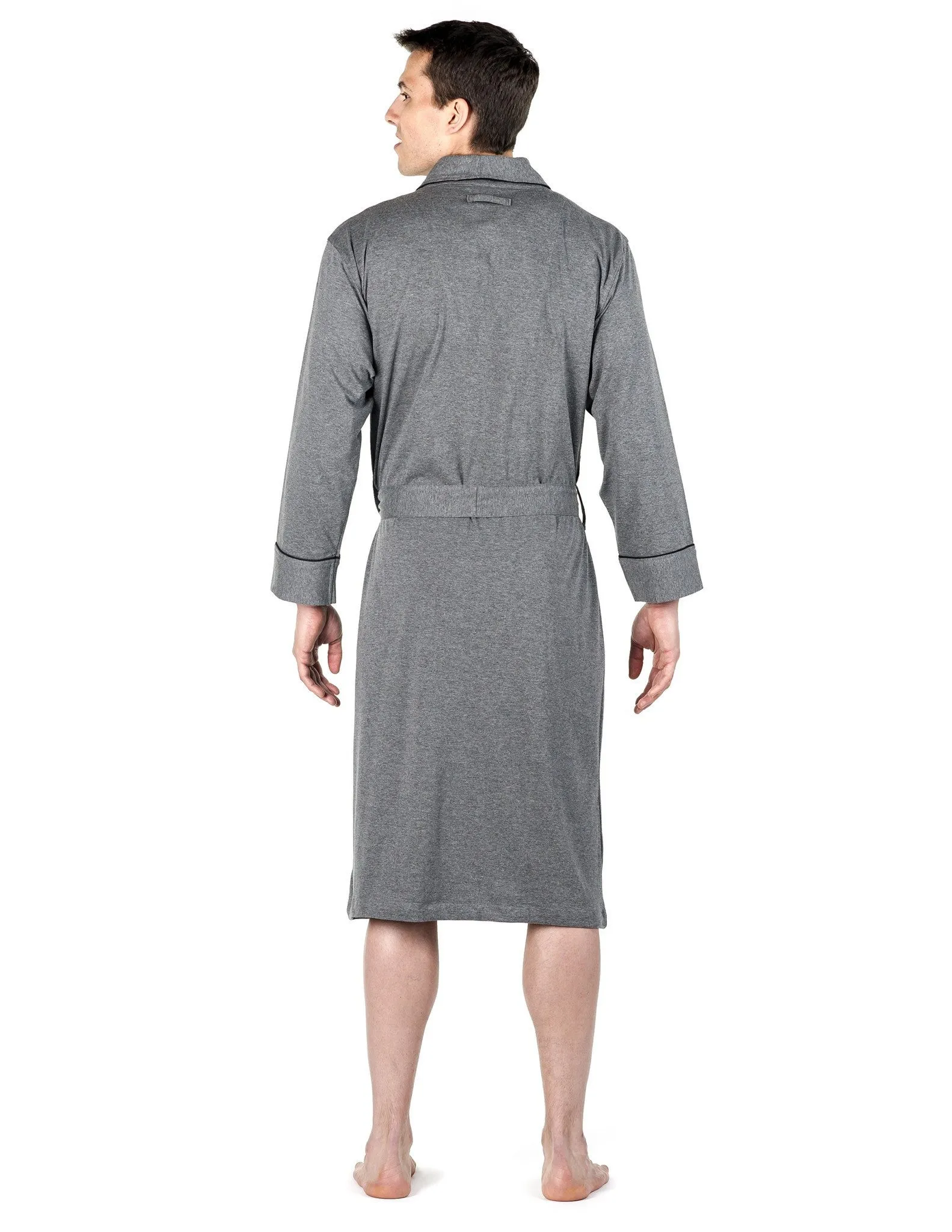 Men's Premium Knit Jersey Robe