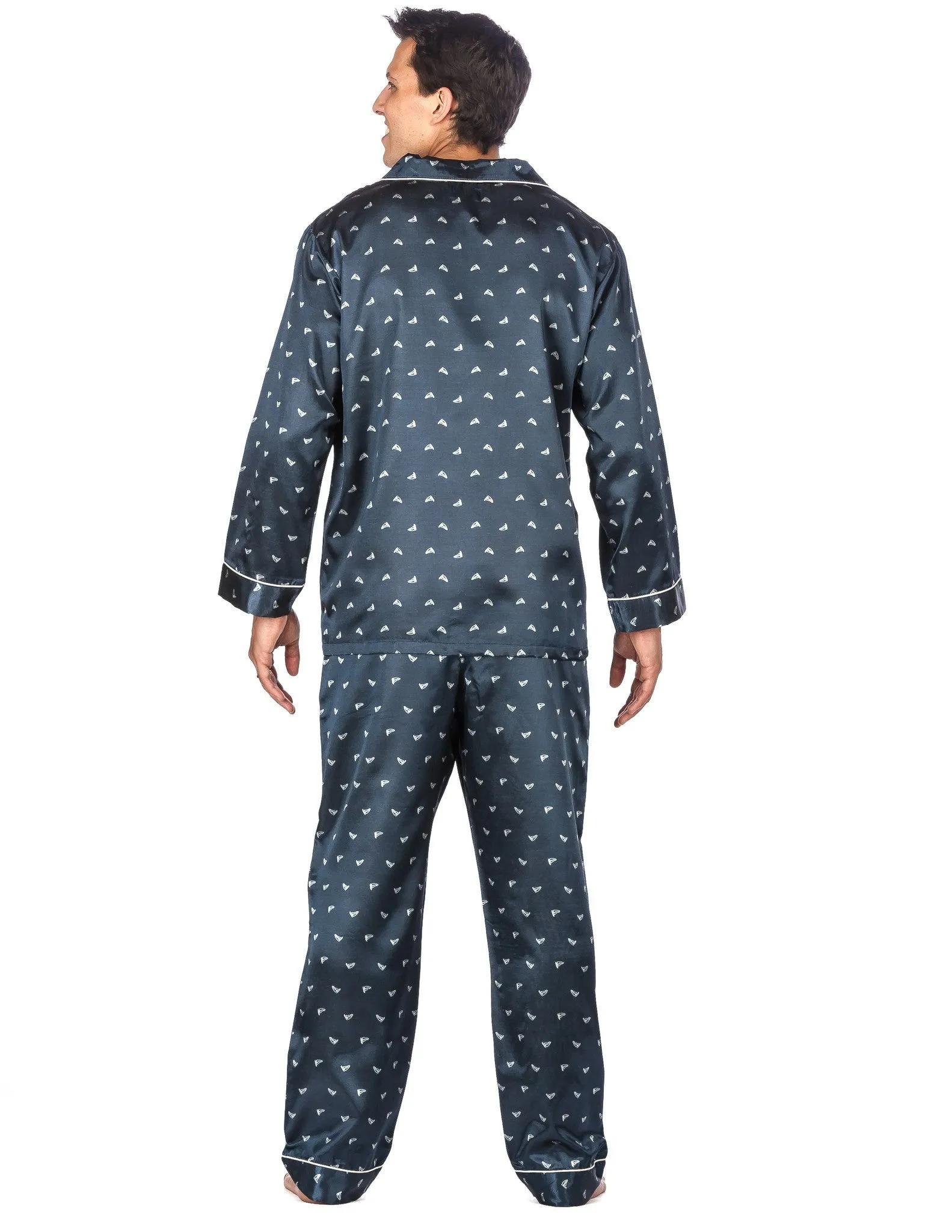 Men's Premium Satin Pajama Sleepwear Set