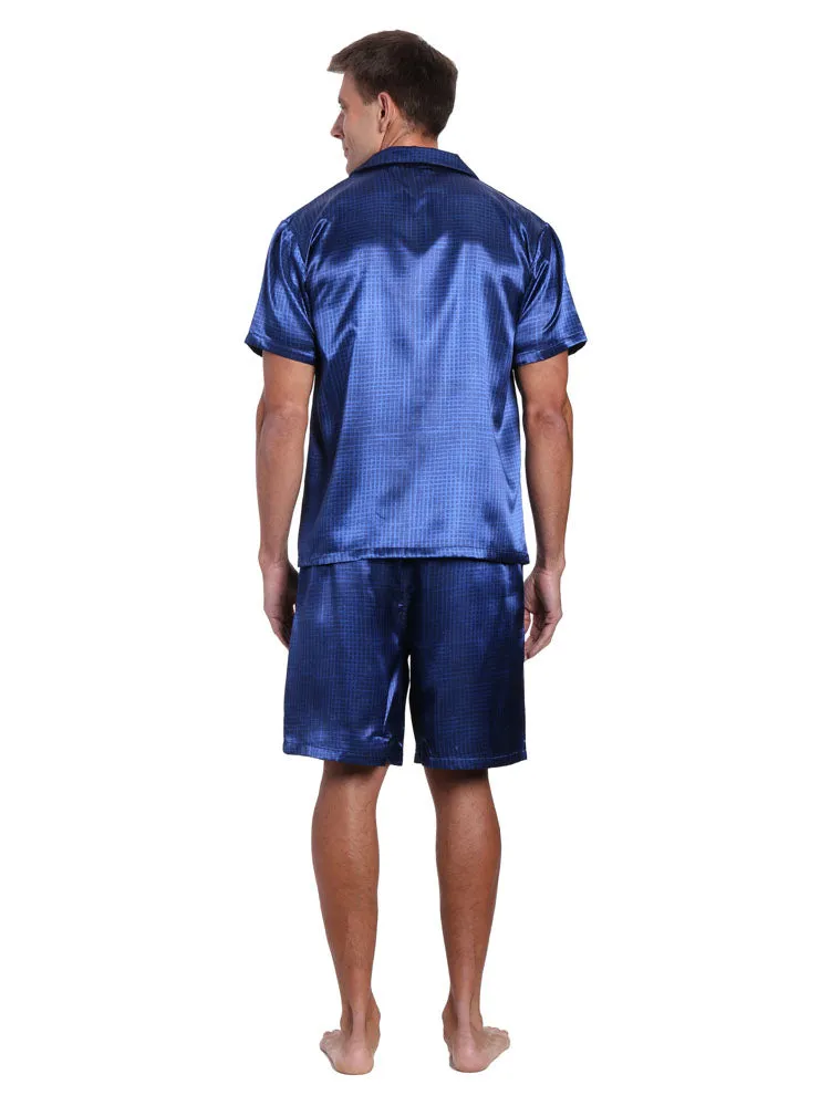 Men's Premium Satin Short Pajama Set