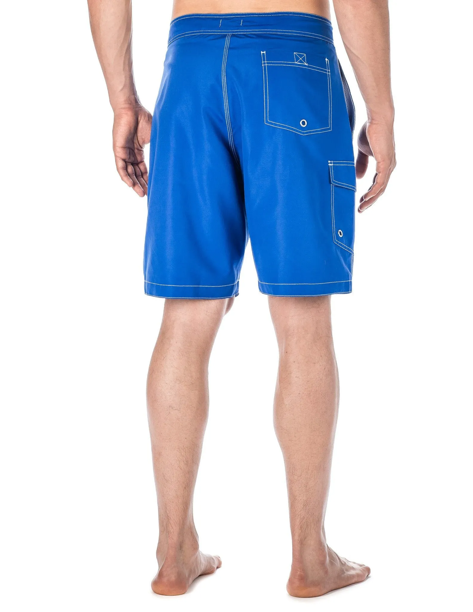 Men's Premium Swim Boardshorts - With Beach Attitude Stamps