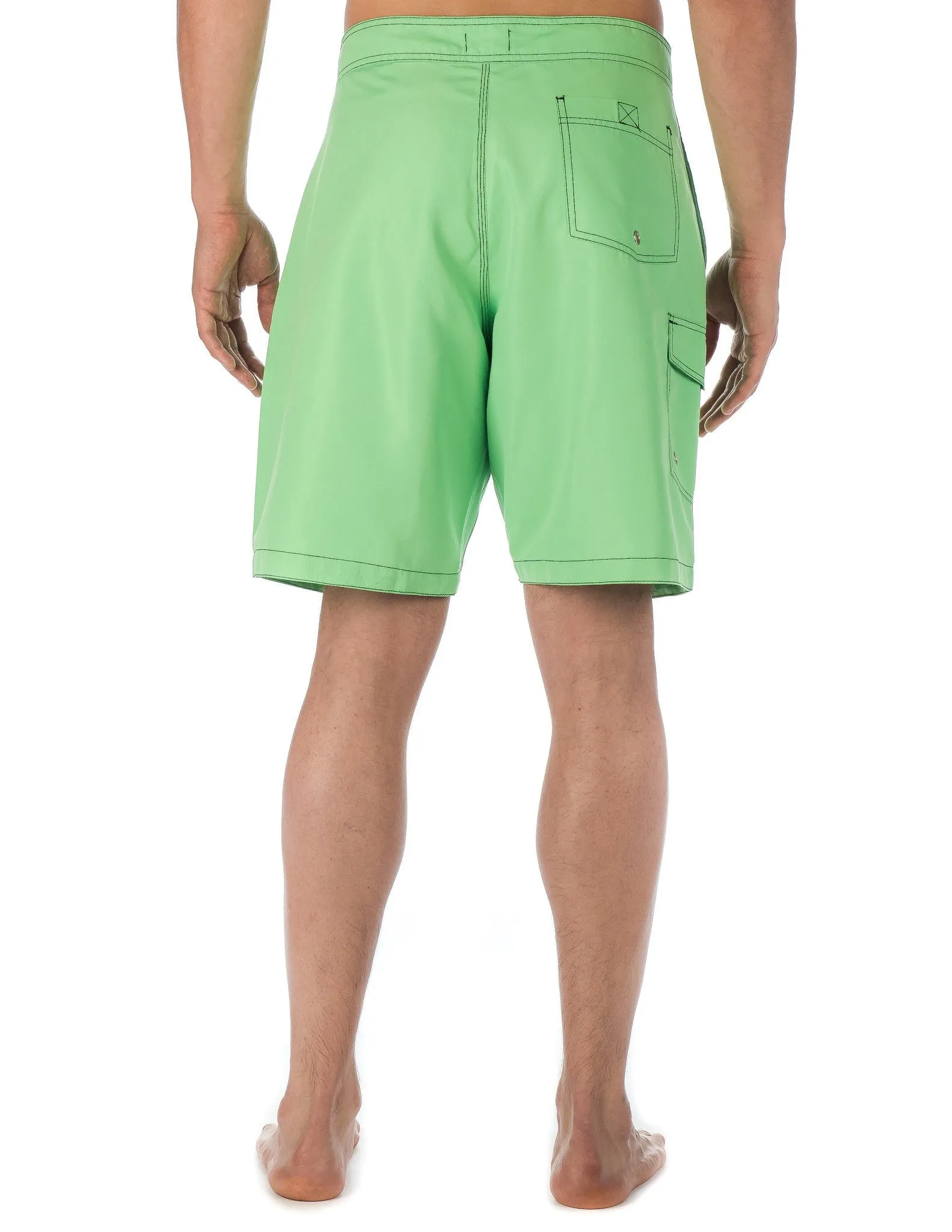 Men's Premium Swim Boardshorts - With Beach Attitude Stamps