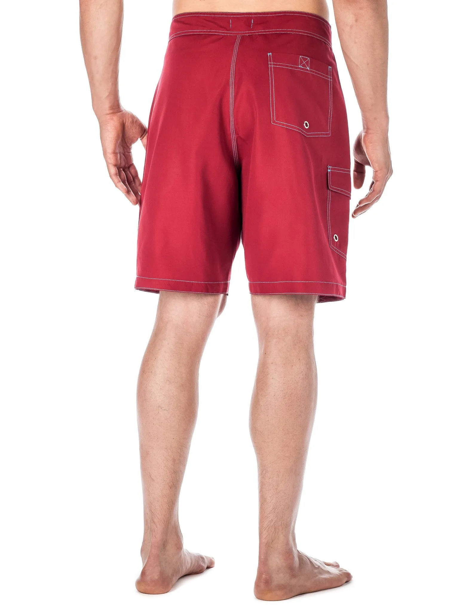 Men's Premium Swim Boardshorts - With Beach Attitude Stamps