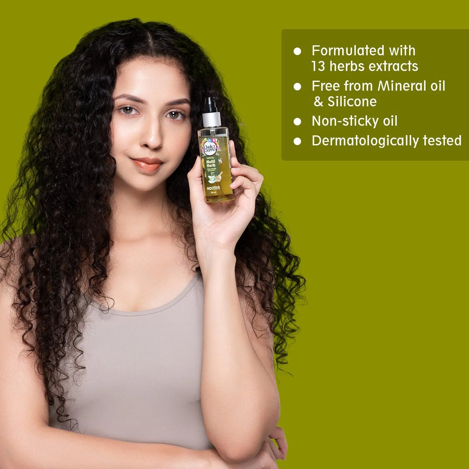 Multi Herb Hair Oil for Hair Growth |NO Mineral Oil, NO Silicone,  - 100 ml