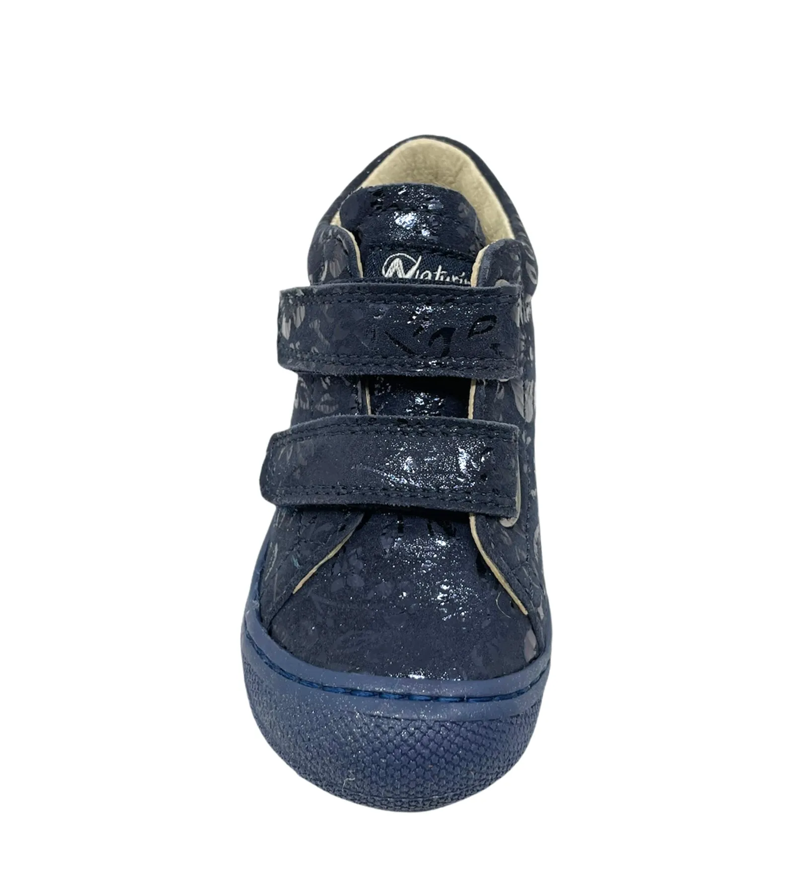 NATURINO COCOON velcro bleu flower chaussures