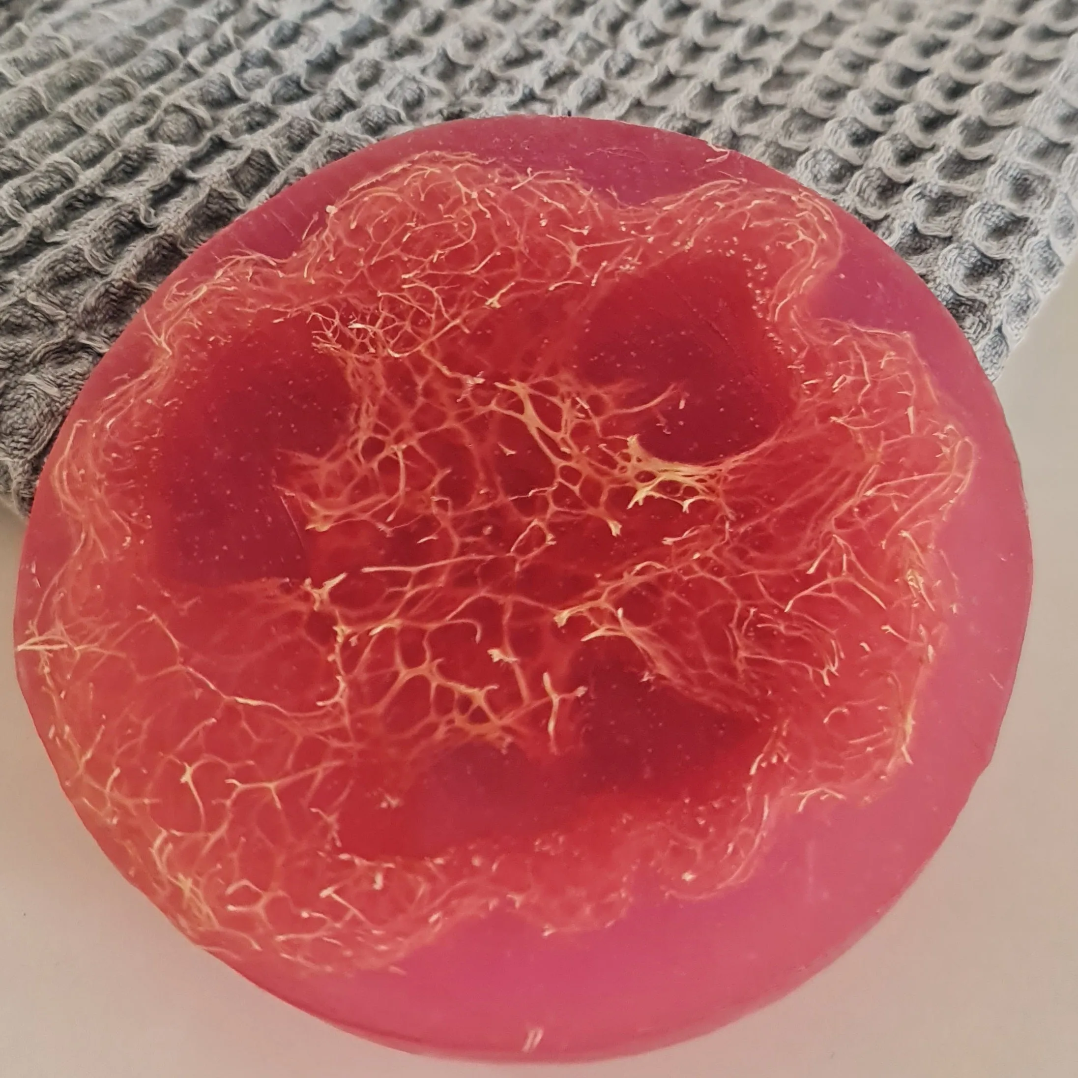 Pumpkin Fiber Lavender Soap