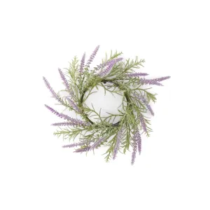 Purple Lavender Candle Ring - 11.5inch