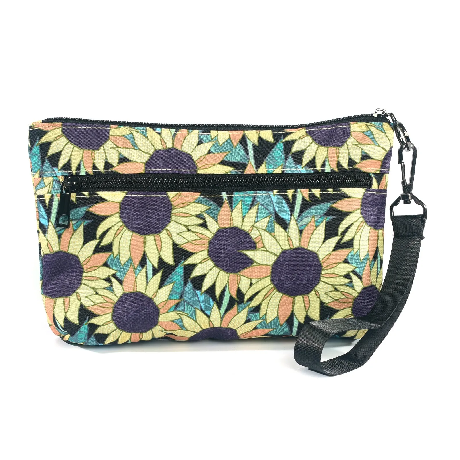 Sunflower Fields Organizer/Wristlet