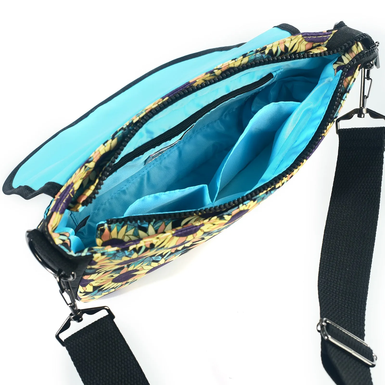 Sunflower Fields Stride Crossbody