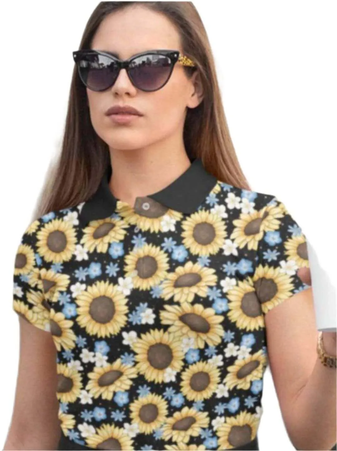 Sunflowers Women's Polo T-Shirt