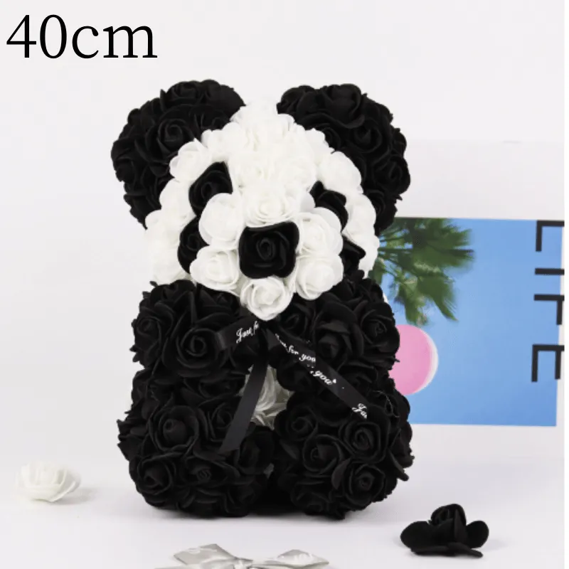 Valentine's Day Gift Rose Bear Eternal Flower Rose