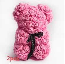 Valentine's Day Gift Rose Bear Eternal Flower Rose