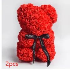 Valentine's Day Gift Rose Bear Eternal Flower Rose