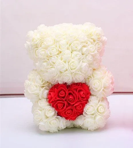 Valentine's Day Gift Rose Bear Eternal Flower Rose