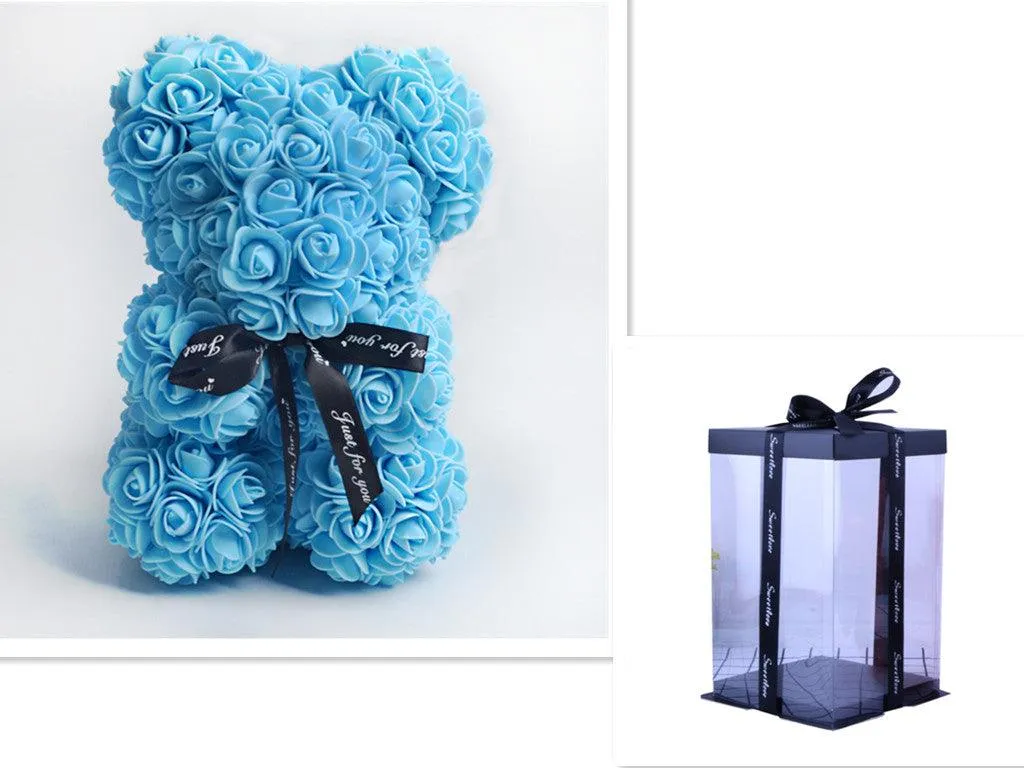 Valentine's Day Gift Rose Bear Eternal Flower Rose