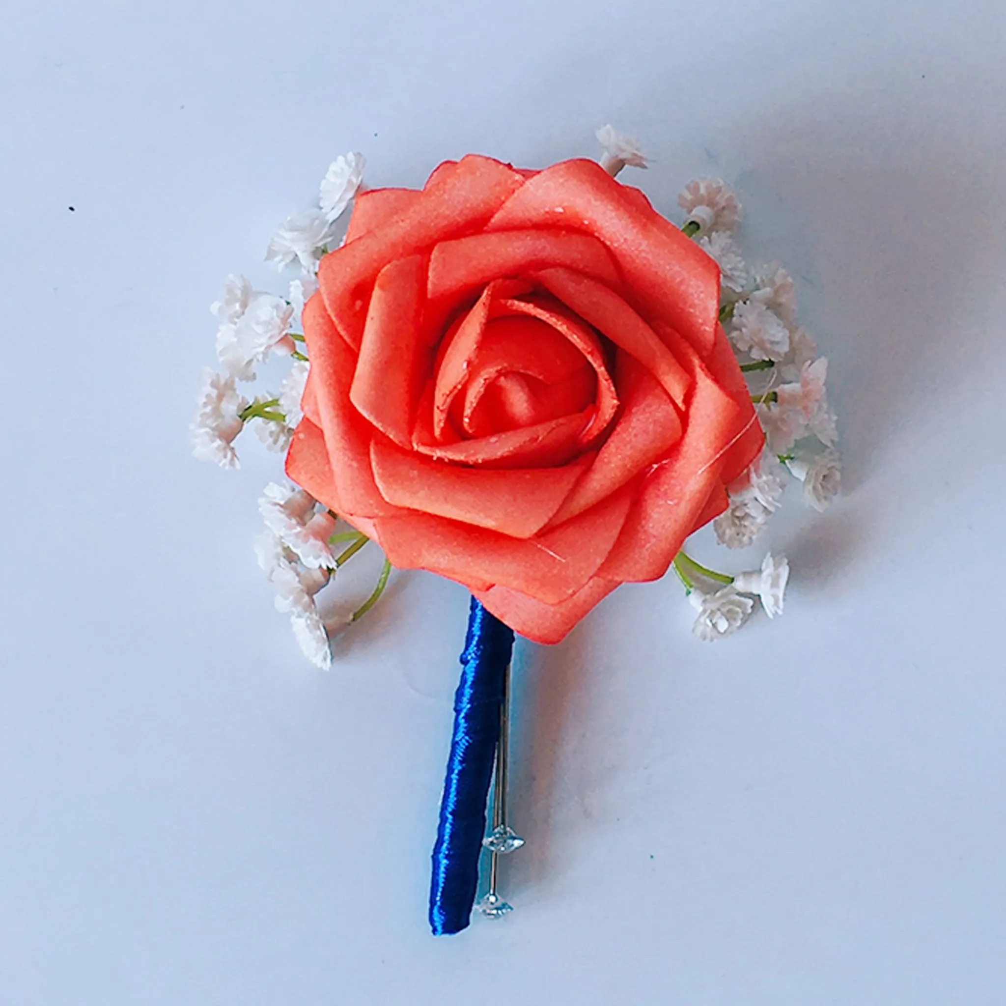 Wedding Bouquets Package Artificial Flower Rose Bouquet Corsages Boutonniere