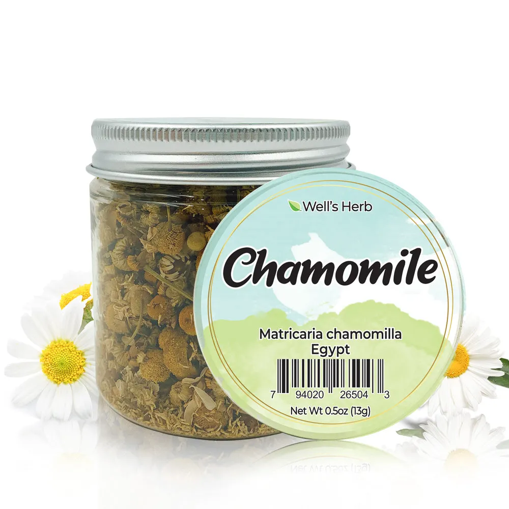 Well's Herb Dried Chamomile | 0.5 oz.