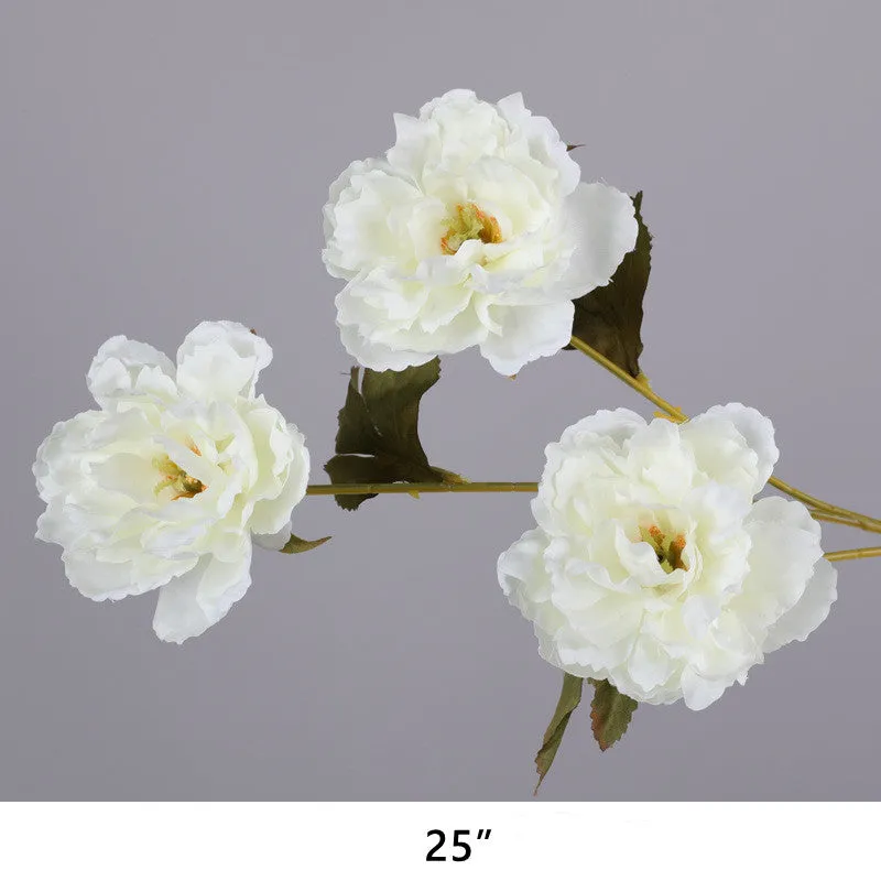 White Flowers Artificial Flowers Plants Combo