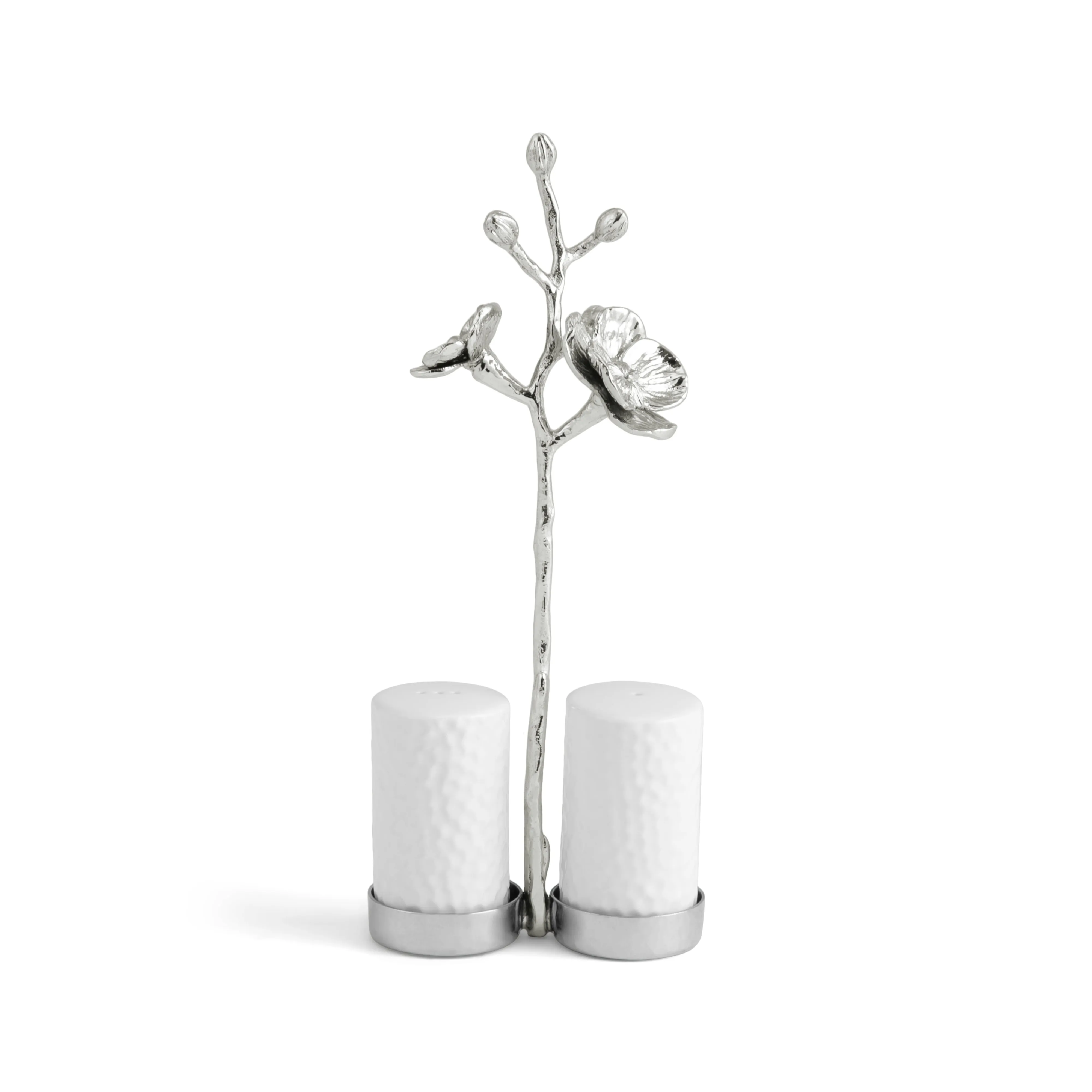 White Orchid Salt & Pepper Set