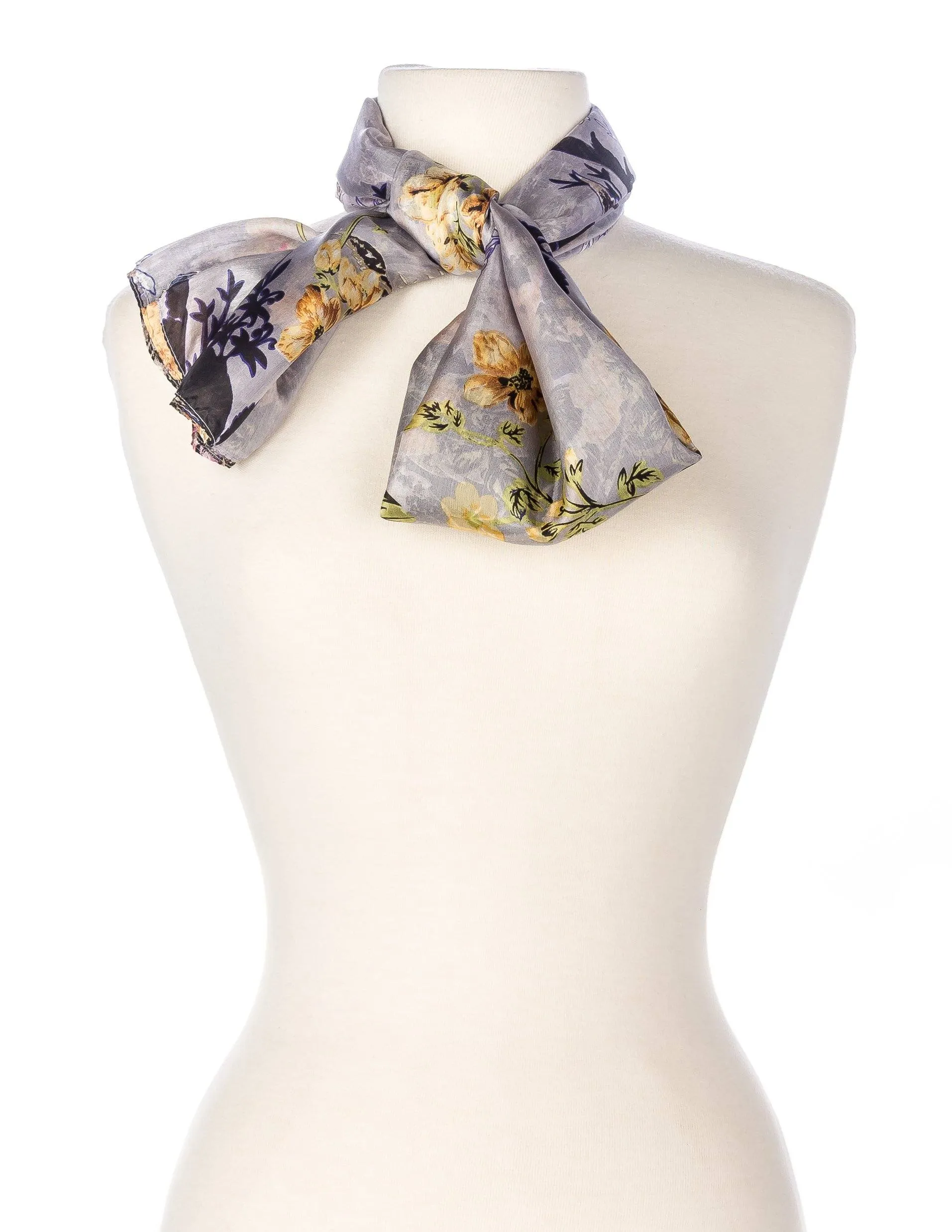 Women's Premium 100% Silk Scarf