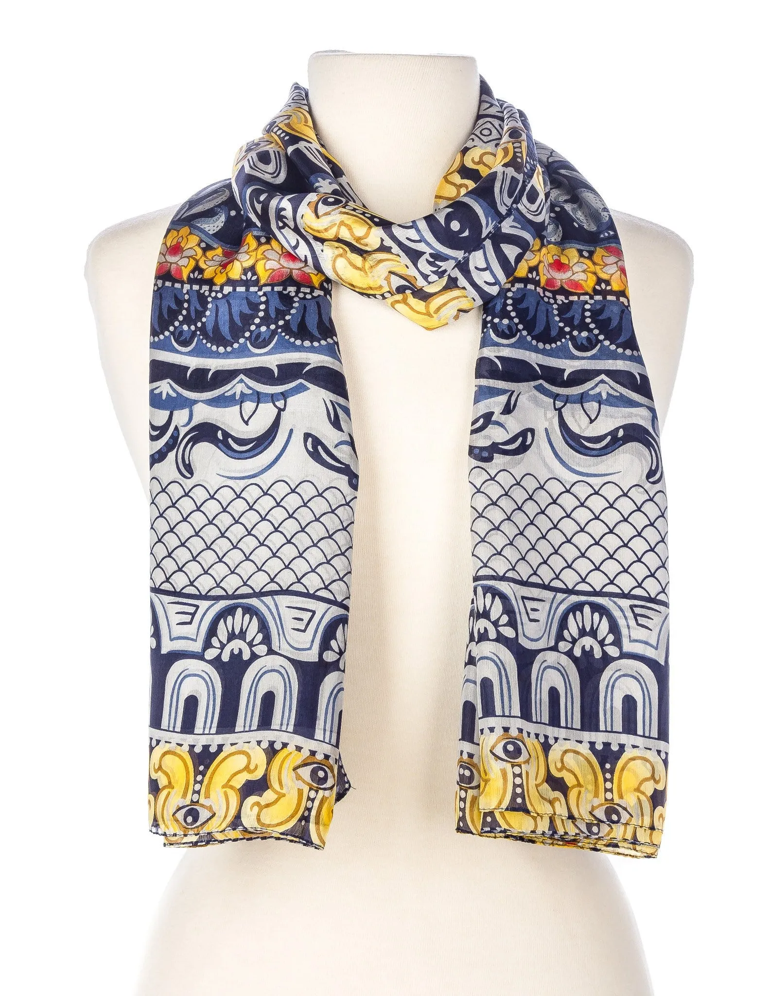 Women's Premium 100% Silk Scarf