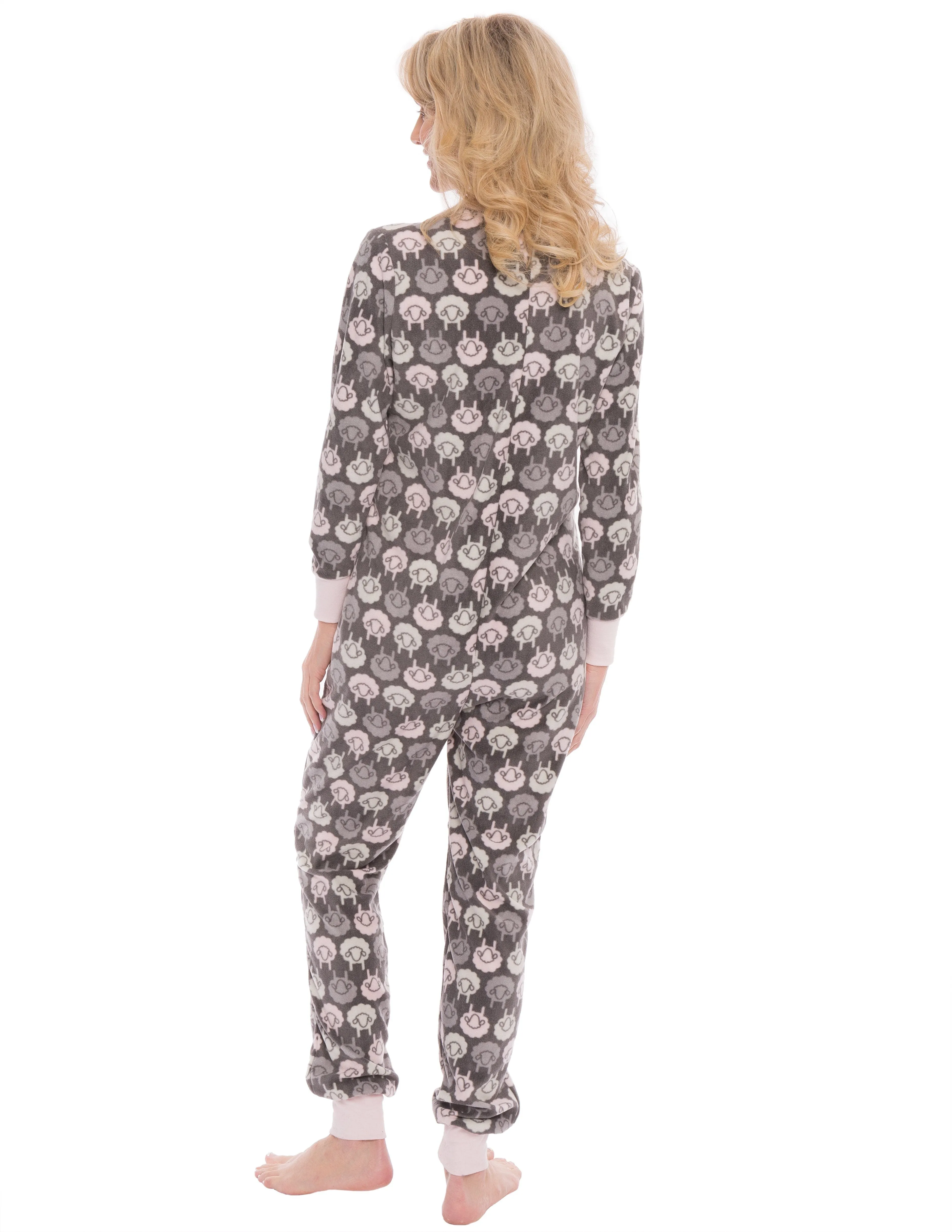 Women's Premium Microfleece Onesie Jumper Pajama