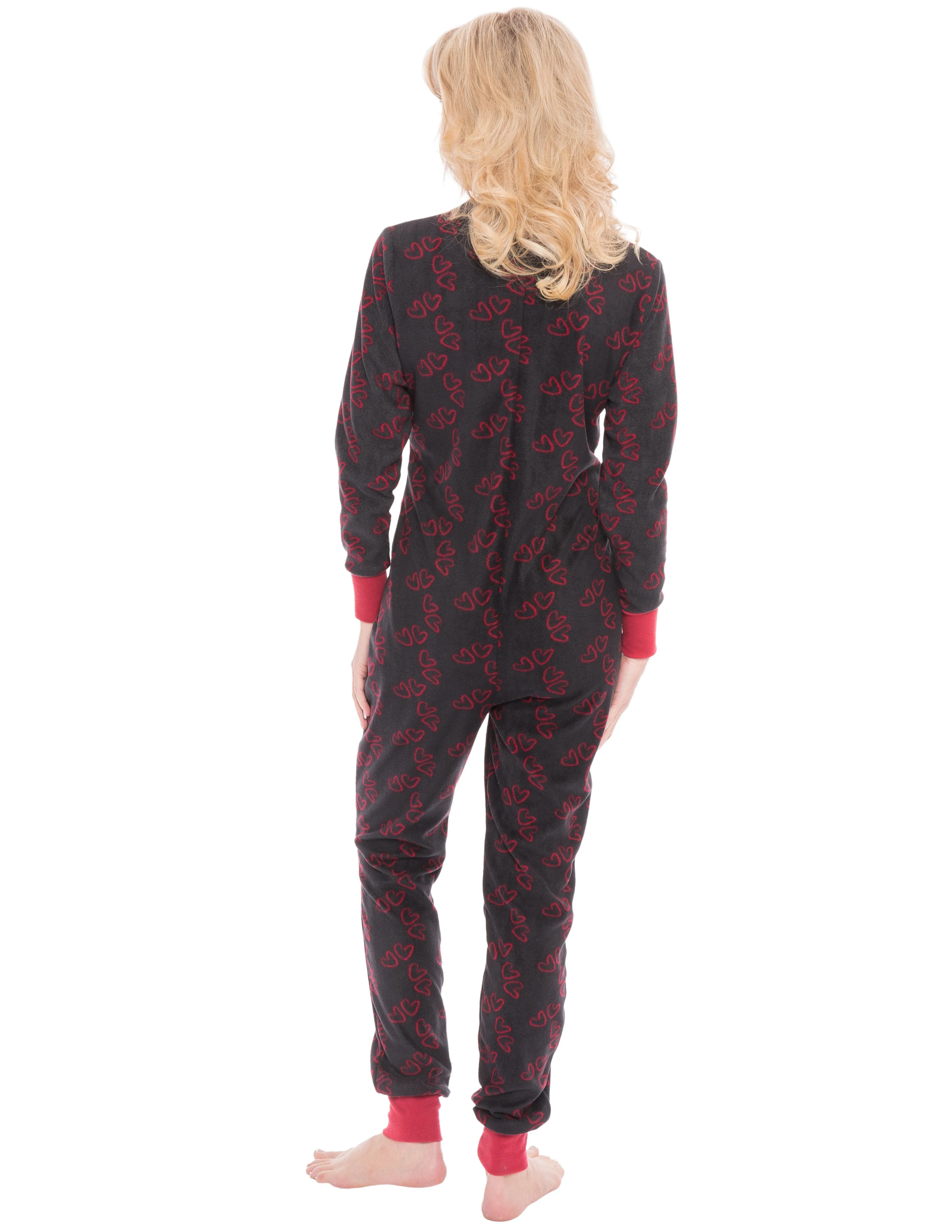 Women's Premium Microfleece Onesie Jumper Pajama